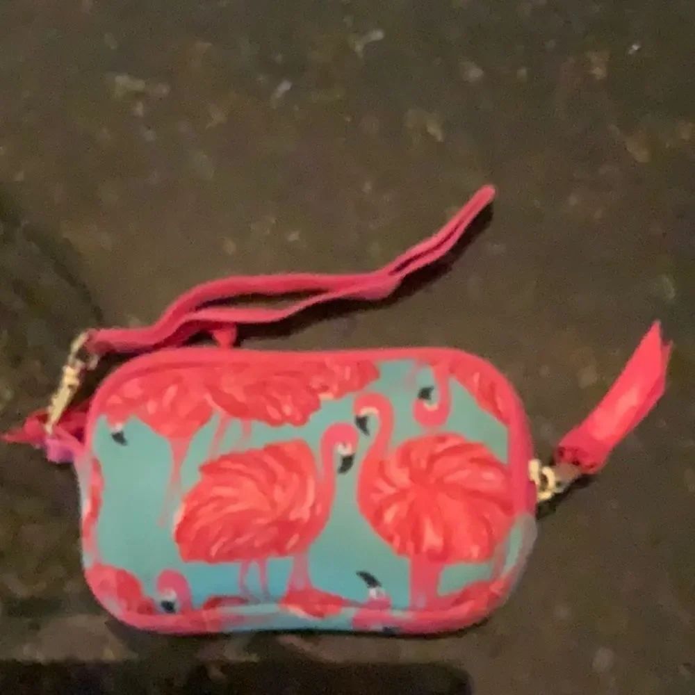Lilly Pulitzer Neoprene Small Wristlet Case